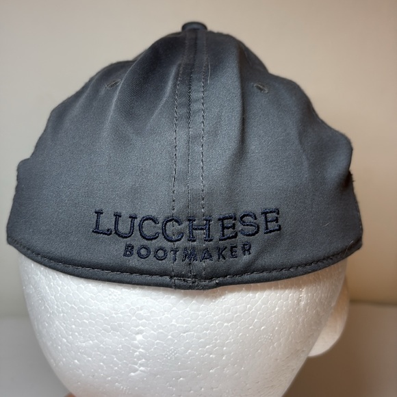 Lucchese Boots Gray Poly Fitted Hat L/XL - Picture 4 of 10